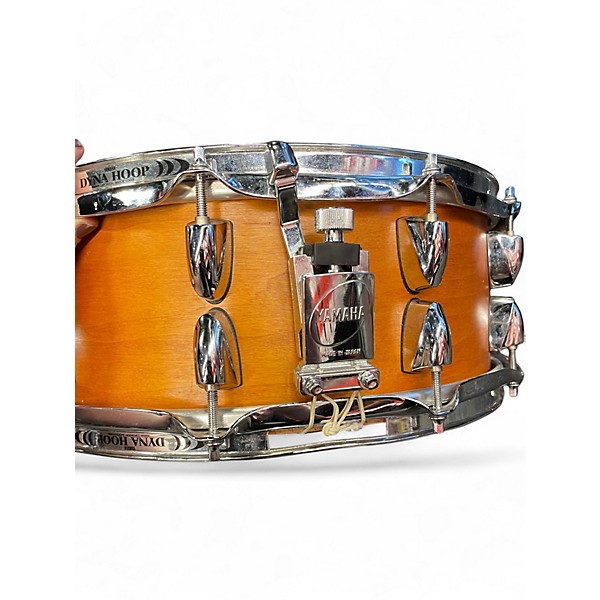 Used Yamaha 14in Maple Custom Absolute Natural Drum