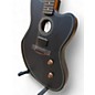 Used Fender ACOUSTASONIC JAZZMASTER Black Acoustic Electric Guitar