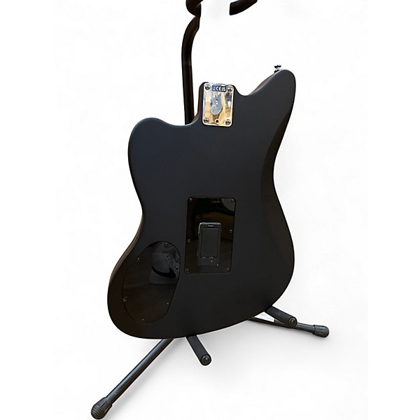 Used Fender ACOUSTASONIC JAZZMASTER Black Acoustic Electric Guitar