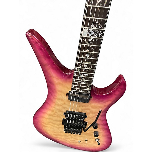 Used Schecter Guitar Research Nikki Stringfield Signature Maiden Mist Solid Body Electric Guitar