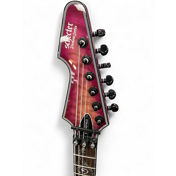 Used Schecter Guitar Research Nikki Stringfield Signature Maiden Mist Solid Body Electric Guitar