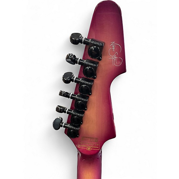 Used Schecter Guitar Research Nikki Stringfield Signature Maiden Mist Solid Body Electric Guitar