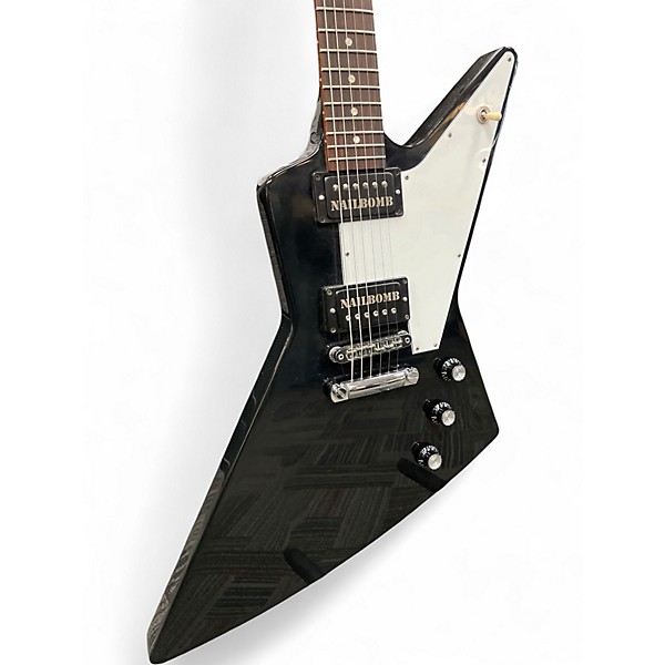 Used Gibson Explorer Black Solid Body Electric Guitar