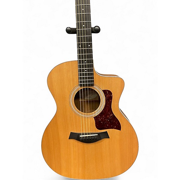 Used Taylor 214CE Natural Acoustic Electric Guitar