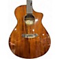 Used Breedlove Discovery Concert Cutaway Brown Acoustic Electric Guitar