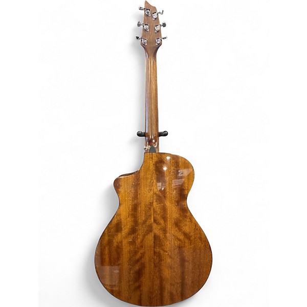 Used Breedlove Discovery Concert Cutaway Brown Acoustic Electric Guitar