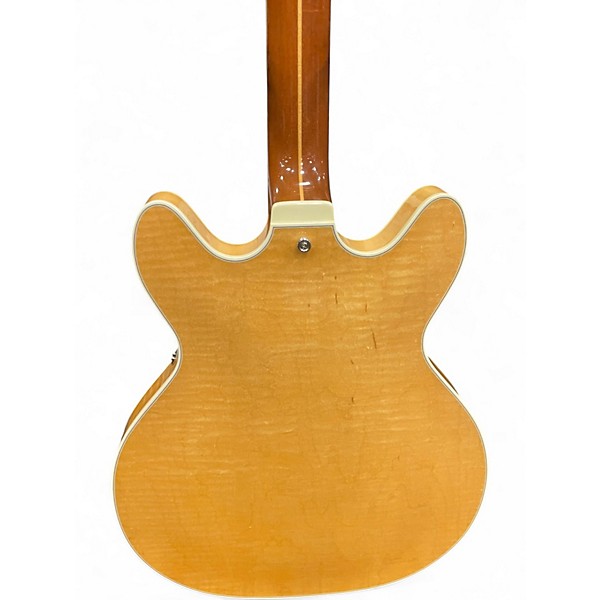 Used Guild Starfire 4 Natural Maple Hollow Body Electric Guitar