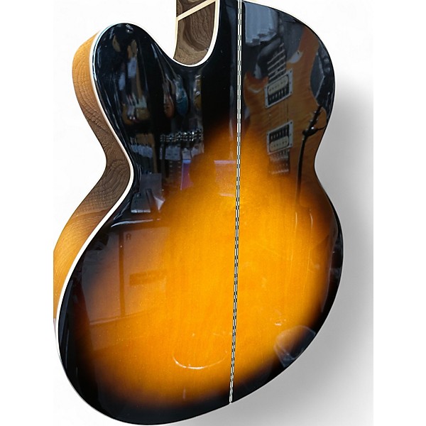 Used Epiphone EJ200SCE 2 Color Sunburst Acoustic Electric Guitar