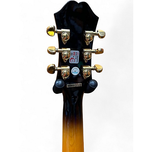 Used Epiphone EJ200SCE 2 Color Sunburst Acoustic Electric Guitar