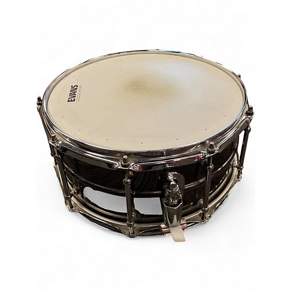 Used Pork Pie USA 14in BIG BLACK Silver Drum