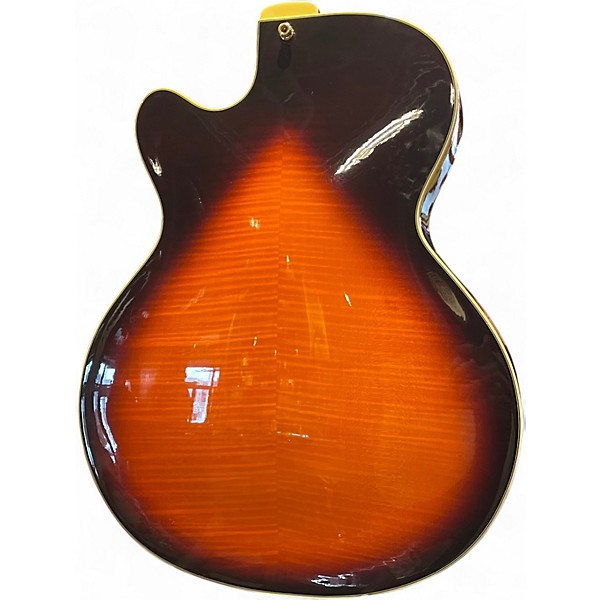 Used D'Angelico EXS-1DH SUNBURST Hollow Body Electric Guitar