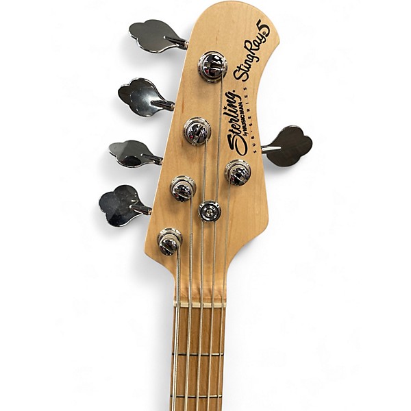 Used Sterling by Music Man Ray5 5 String Black Electric Bass Guitar
