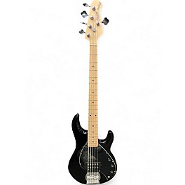 Used Sterling by Music Man Ray5 5 String Black Electric Bass Guitar