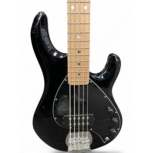 Used Sterling by Music Man Ray5 5 String Black Electric Bass Guitar