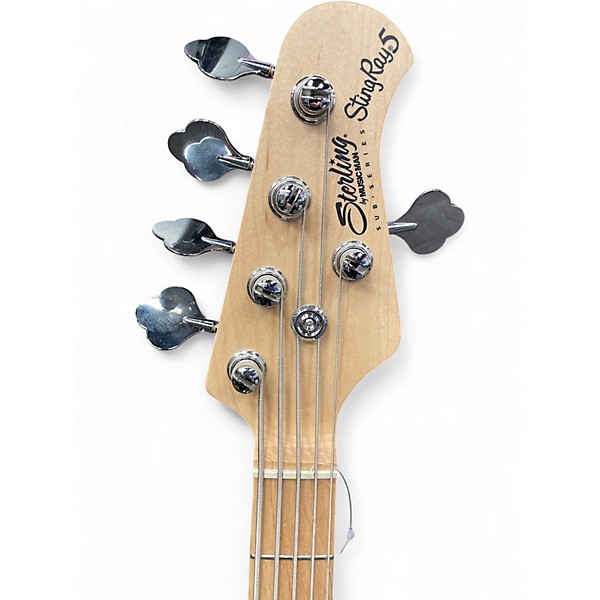Used Sterling by Music Man Ray5 5 String Black Electric Bass Guitar
