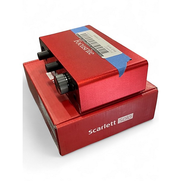 Used Focusrite Scarlett Solo Gen 3 Audio Interface