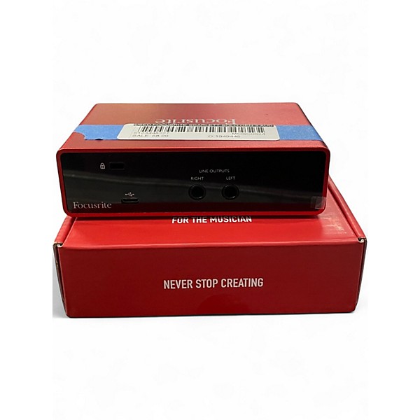 Used Focusrite Scarlett Solo Gen 3 Audio Interface