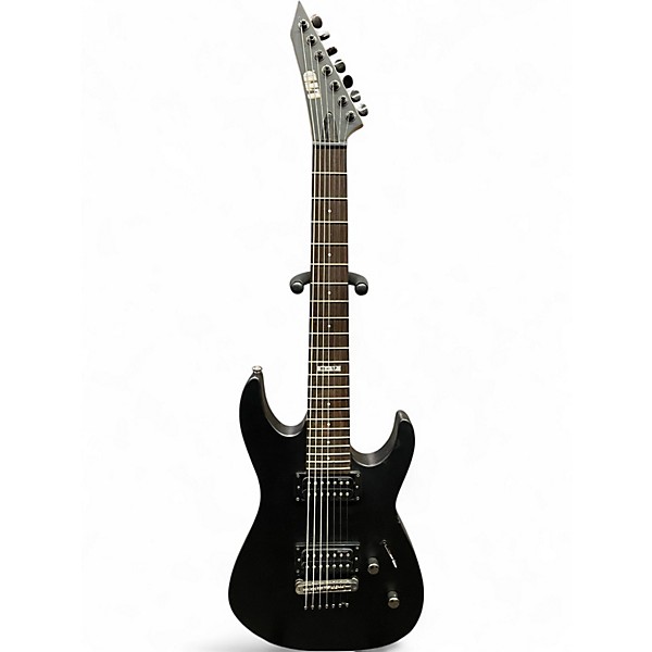 Used ESP LTD M17 7 String Black Solid Body Electric Guitar