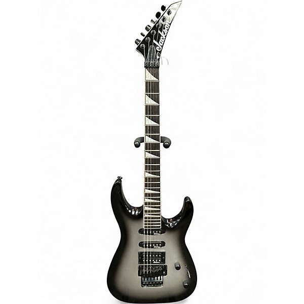 Used Jackson JS34 SILVER BURST Solid Body Electric Guitar