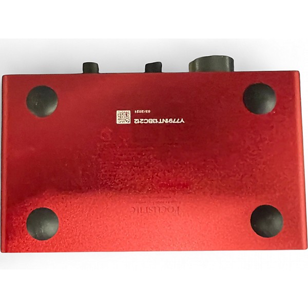 Used Focusrite Scarlett Solo Gen 3 Audio Interface