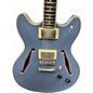 Used D'Angelico excel dc tour slate blue Hollow Body Electric Guitar