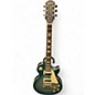 Used 2023 Epiphone Les Paul Traditional Pro IV Worn Pacific Blue Solid Body Electric Guitar thumbnail