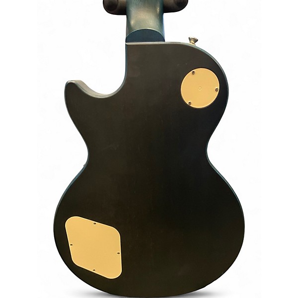 Used 2023 Epiphone Les Paul Traditional Pro IV Worn Pacific Blue Solid Body Electric Guitar
