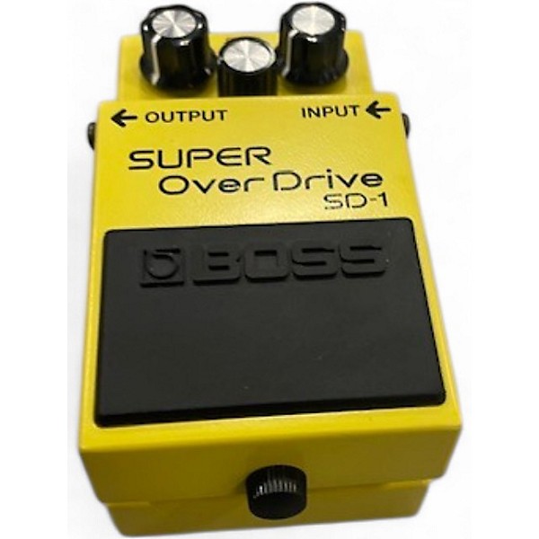 Used BOSS SD1 Super Overdrive Effect Pedal