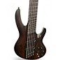 Used ESP LTD B1005MS Walnut Electric Bass Guitar