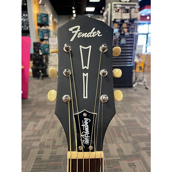 Used Fender Tim Armstrong Hellcat Walnut Acoustic Electric Guitar