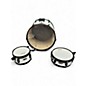 Used SPL 4 Piece 4PC MAPLE Classic White Drum Kit