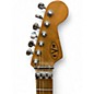 Used EVH Striped Series Frankie White Stripes Relic Solid Body Electric Guitar