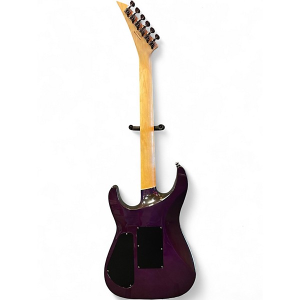 Used Jackson SL2Q Pro Series Soloist purple phaze Solid Body Electric Guitar