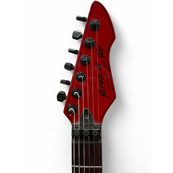 Used Peavey NITRO III Red Solid Body Electric Guitar