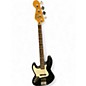 Used Fender Standard Jazz Bass Black Electric Bass Guitar thumbnail