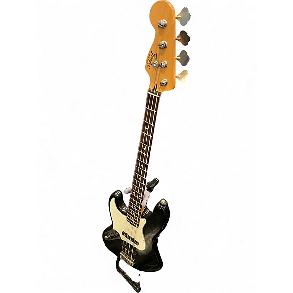 Used Fender Standard Jazz Bass Black Electric Bass Guitar