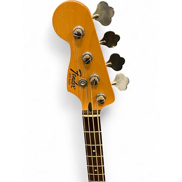 Used Fender Standard Jazz Bass Black Electric Bass Guitar