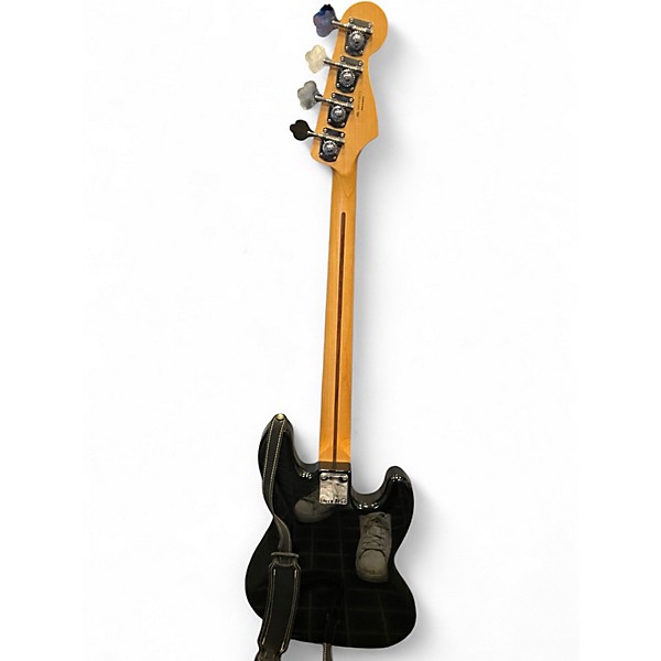 Used Fender Standard Jazz Bass Black Electric Bass Guitar