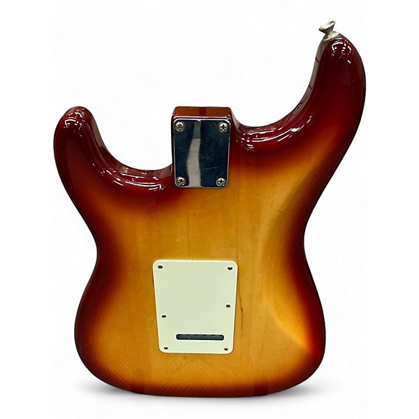 Used 2010 Fender STD STRAT HSS SUNSET BURST Solid Body Electric Guitar