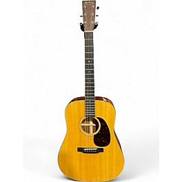 Used Martin D-18E Retro Natural Acoustic Electric Guitar