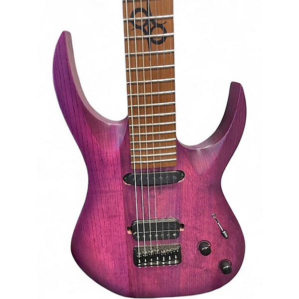 Used Solar Guitars AB1.7 TRANS PURPLE BURST MATTE Solid Body Electric Guitar