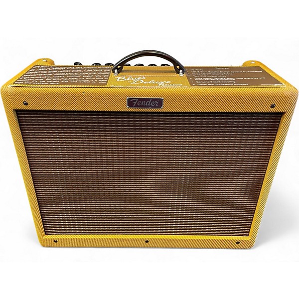 Used Fender Blues Deluxe Reissue 40W 1x12 Tweed Tube Guitar Combo Amp