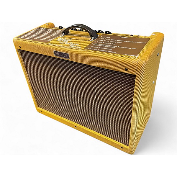 Used Fender Blues Deluxe Reissue 40W 1x12 Tweed Tube Guitar Combo Amp
