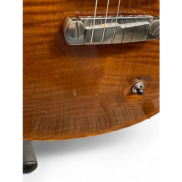 Used 2001 PRS Custom 22 10 Top Violin Amber Solid Body Electric Guitar