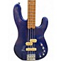 Used Charvel PRO MOD SAN DIMAS PJ IV Electron Blue Metallic Electric Bass Guitar