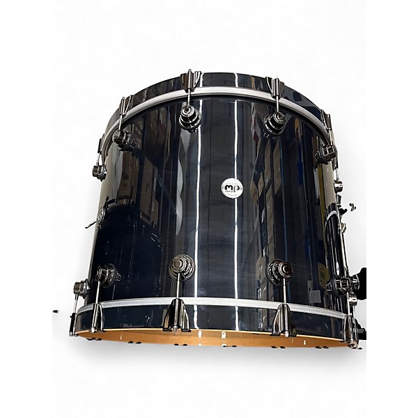 Used DW 5 Piece Collector's Series ghost black  Drum Kit