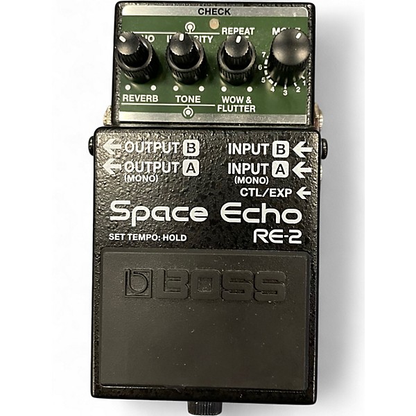 Used BOSS RE-2 Effect Pedal