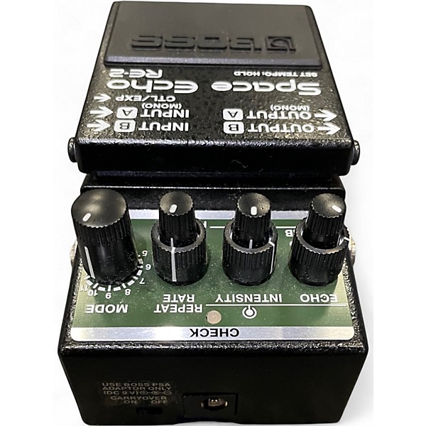 Used BOSS RE-2 Effect Pedal