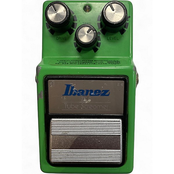 Used Ibanez TS9 TUBE SCREAMER ANALOGMAN 808 MOD Effect Pedal
