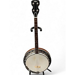 Used Aria Irish Tenor 4 String Banjo Natural Banjo